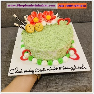 Bánh Sinh Nhật Trà Xanh - VL20